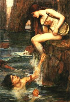約翰 威廉姆 沃特豪斯 The Siren 約翰 威廉姆 沃特豪斯 The Siren